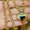 Rolo with heart charm 10k