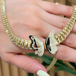 Princess choker with butterfly 10k
