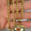 Cadena con dije de corazón