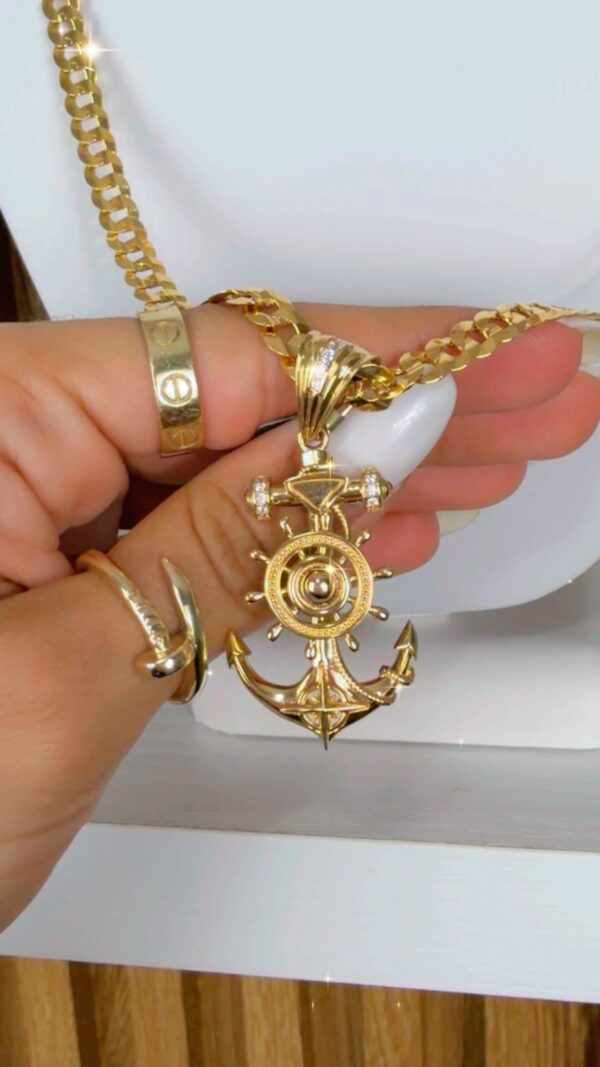 Cadena cubana 10 kilates